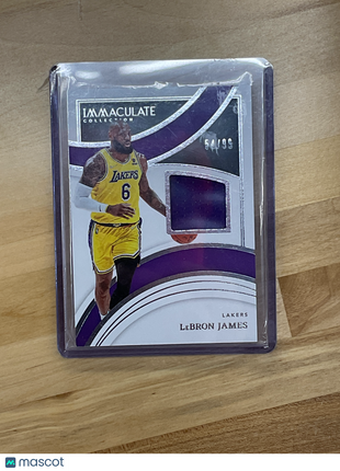 2021 Immaculate LeBron James Patch /99