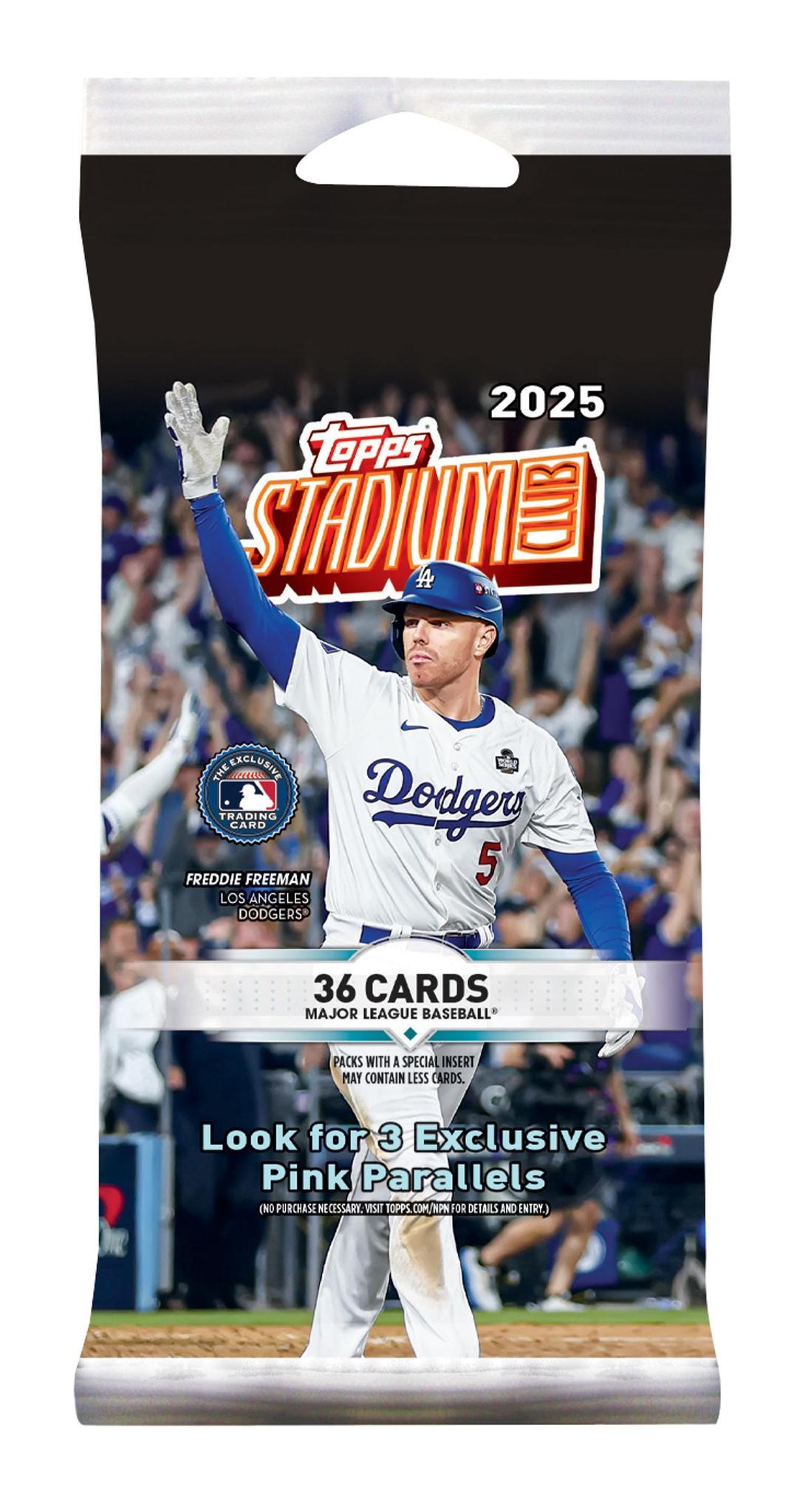 2025 Topps MLB Stadium Club Fat Pack