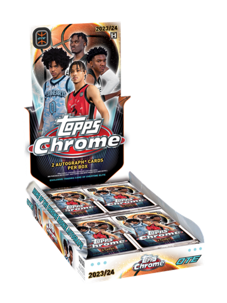 2023/24 Topps Chrome Overtime Elite Basketball Hobby Box