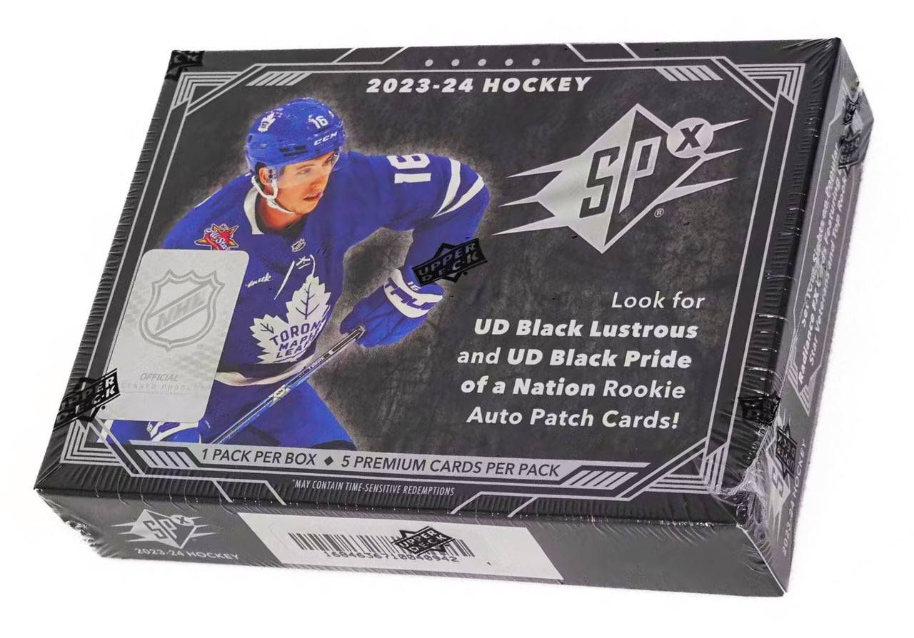 2023/24 Upper Deck SPx Hockey Hobby Box