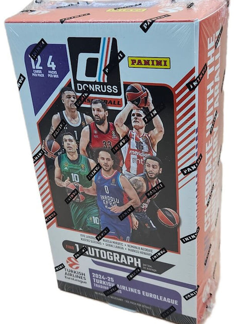 2024/25 Panini Donruss Turkish Airlines EuroLeague Basketball Hobby Box