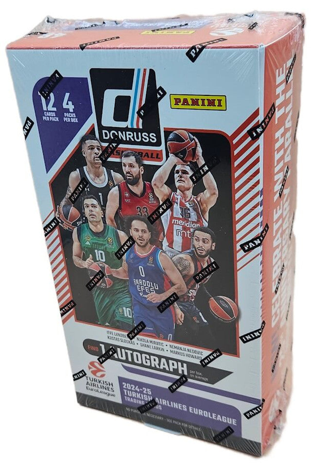 2024/25 Panini Donruss Turkish Airlines EuroLeague Basketball Hobby Box