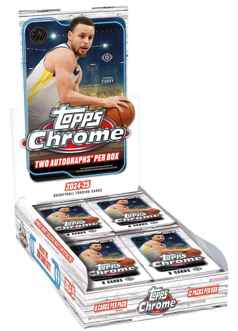 2024/25 Topps Chrome Basketball Hobby Box