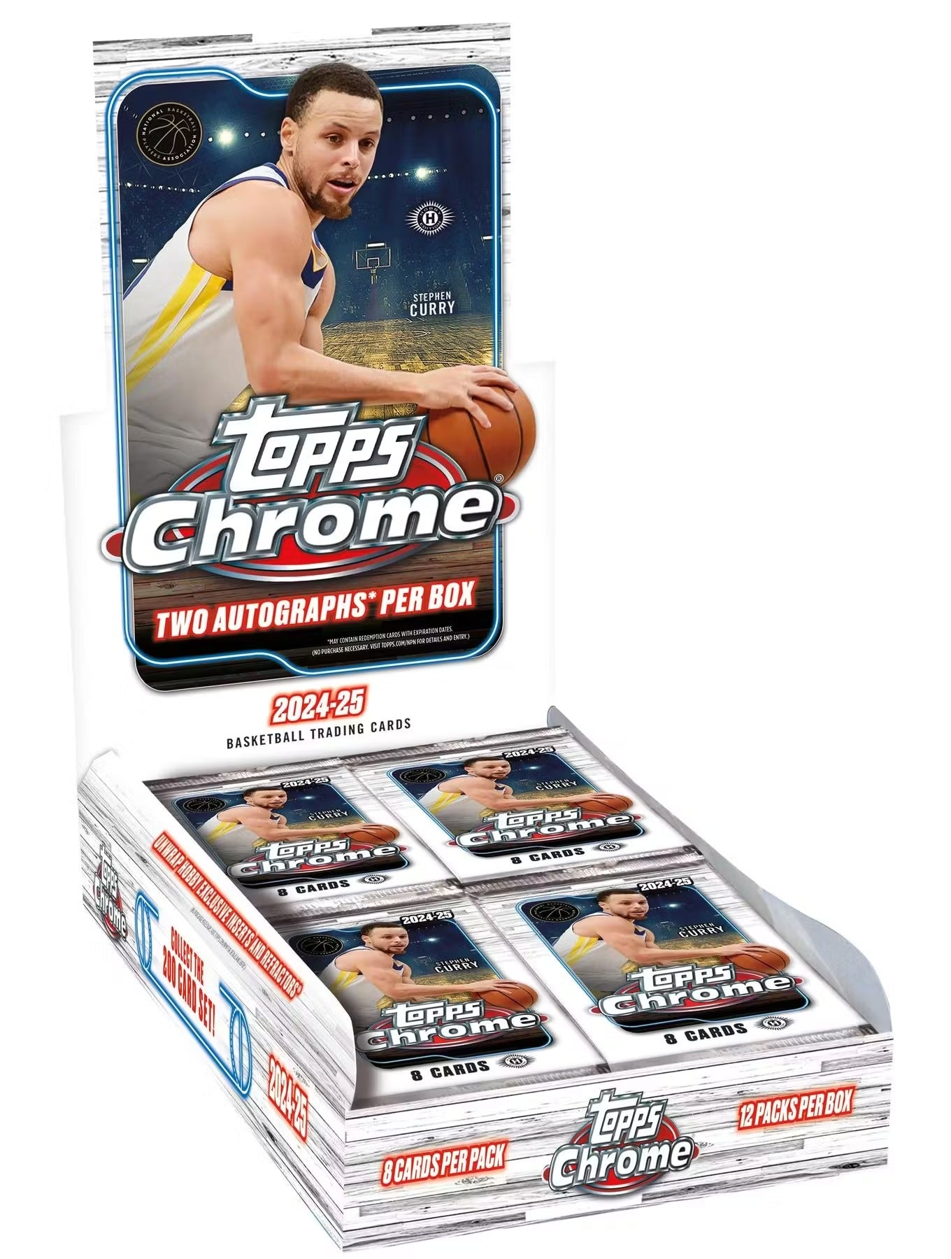 2024/25 Topps Chrome Basketball Hobby Box