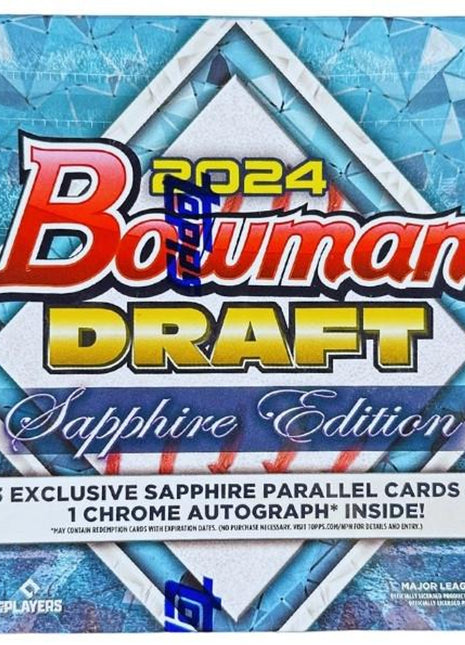 2024 Bowman Draft Baseball Sapphire Edition Box