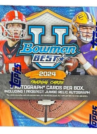 2024 Bowman University Best Football Breakers Delight Box