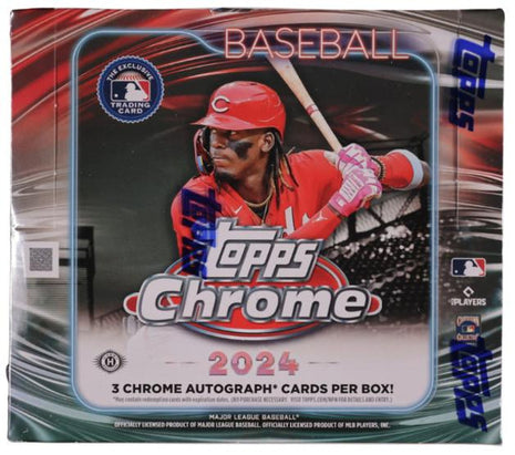 2024 Topps Chrome Baseball Hobby Jumbo Box