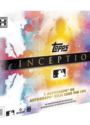 2024 Topps Inception Baseball Hobby Box