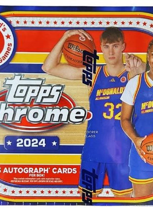 2024 Topps Chrome McDonald's All American Basketball Hobby Box