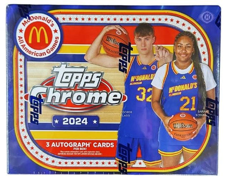 2024 Topps Chrome McDonald's All American Basketball Hobby Box