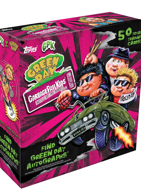 Garbage Pail Kids Battle of the Bands - Green Day Hobby Box