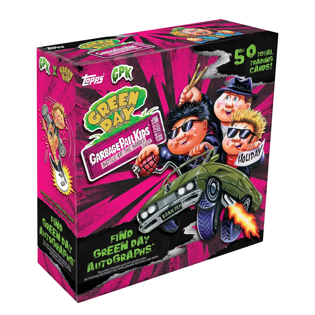 Garbage Pail Kids Battle of the Bands - Green Day Hobby Box
