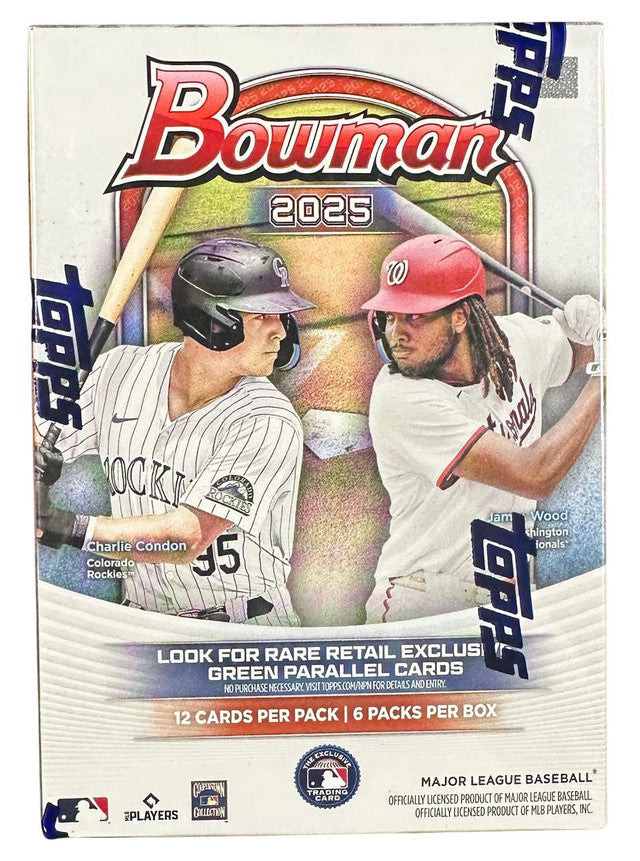 2025 Bowman Baseball 6-Pack Blaster Box