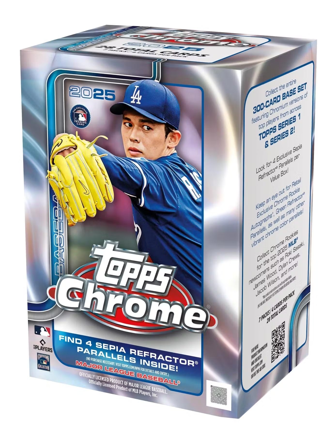 2025 Topps Chrome Baseball Blaster Box