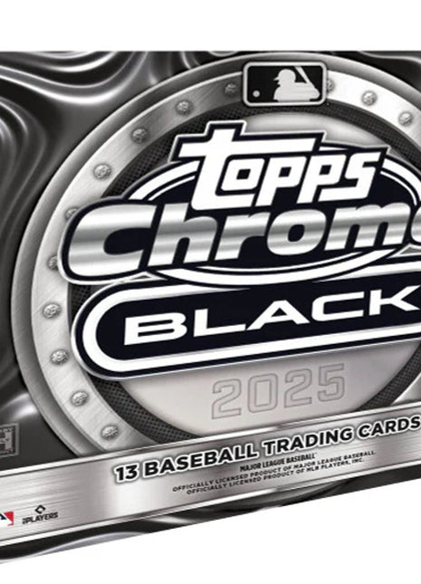 2025 Topps Chrome Black Baseball Hobby Box