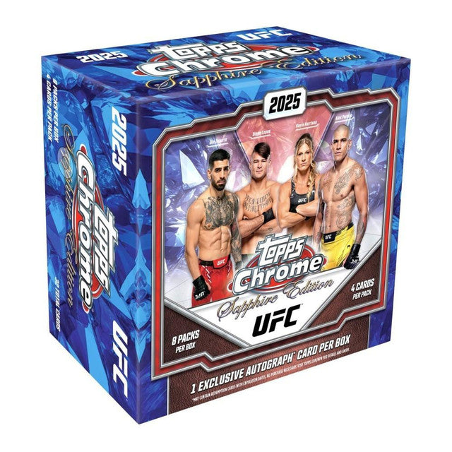 2025 Topps Chrome UFC Sapphire Edition Box
