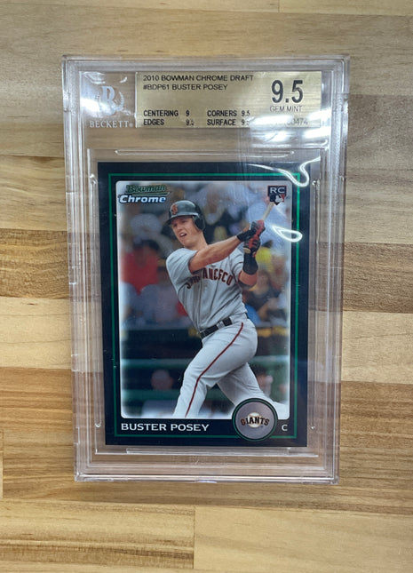 2010 Bowman Chrome Buster Posey Rookie BGS 9.5
