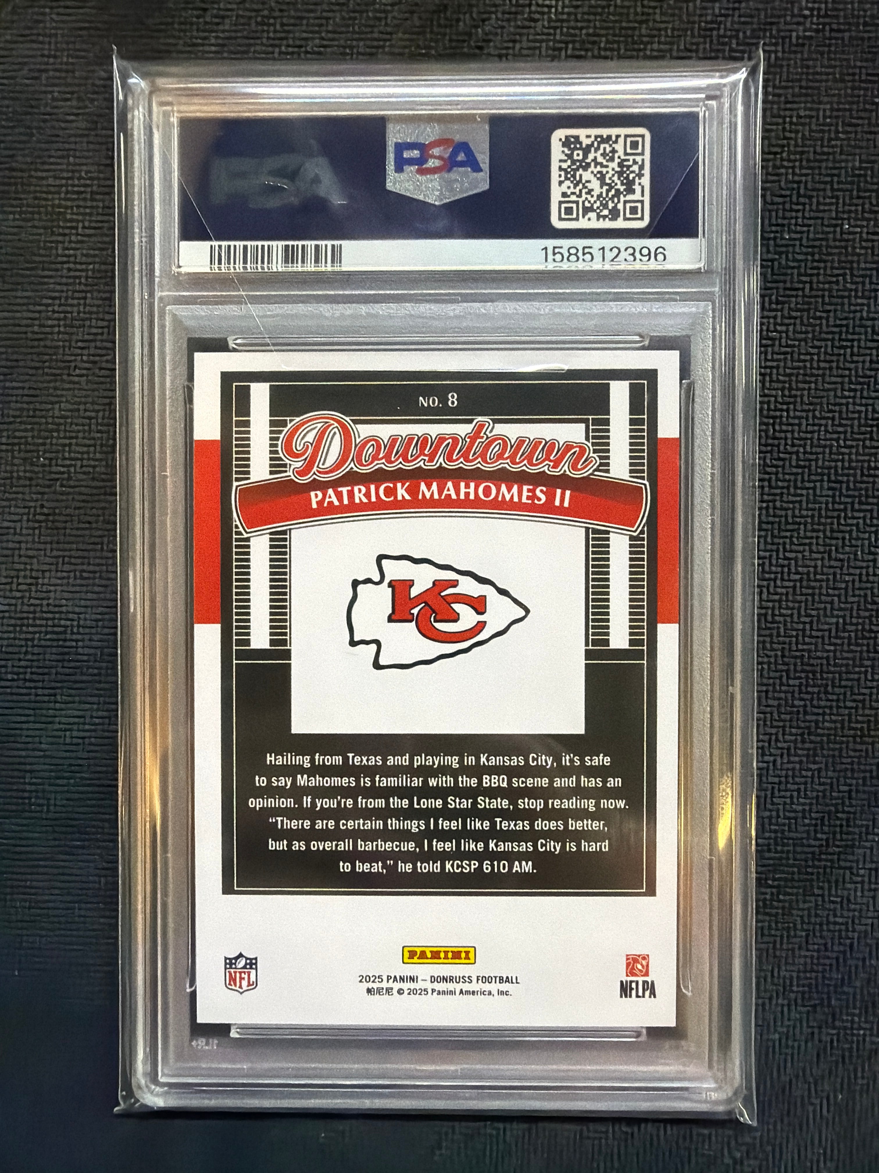 graded patrick mahomes card 2025 Donruss II Downtown #8 PSA 10 Chiefs – Magic City Collectibles Constellar Sombre - Yu-Gi-Oh! Color:Turquoise (Matte) M3Prize