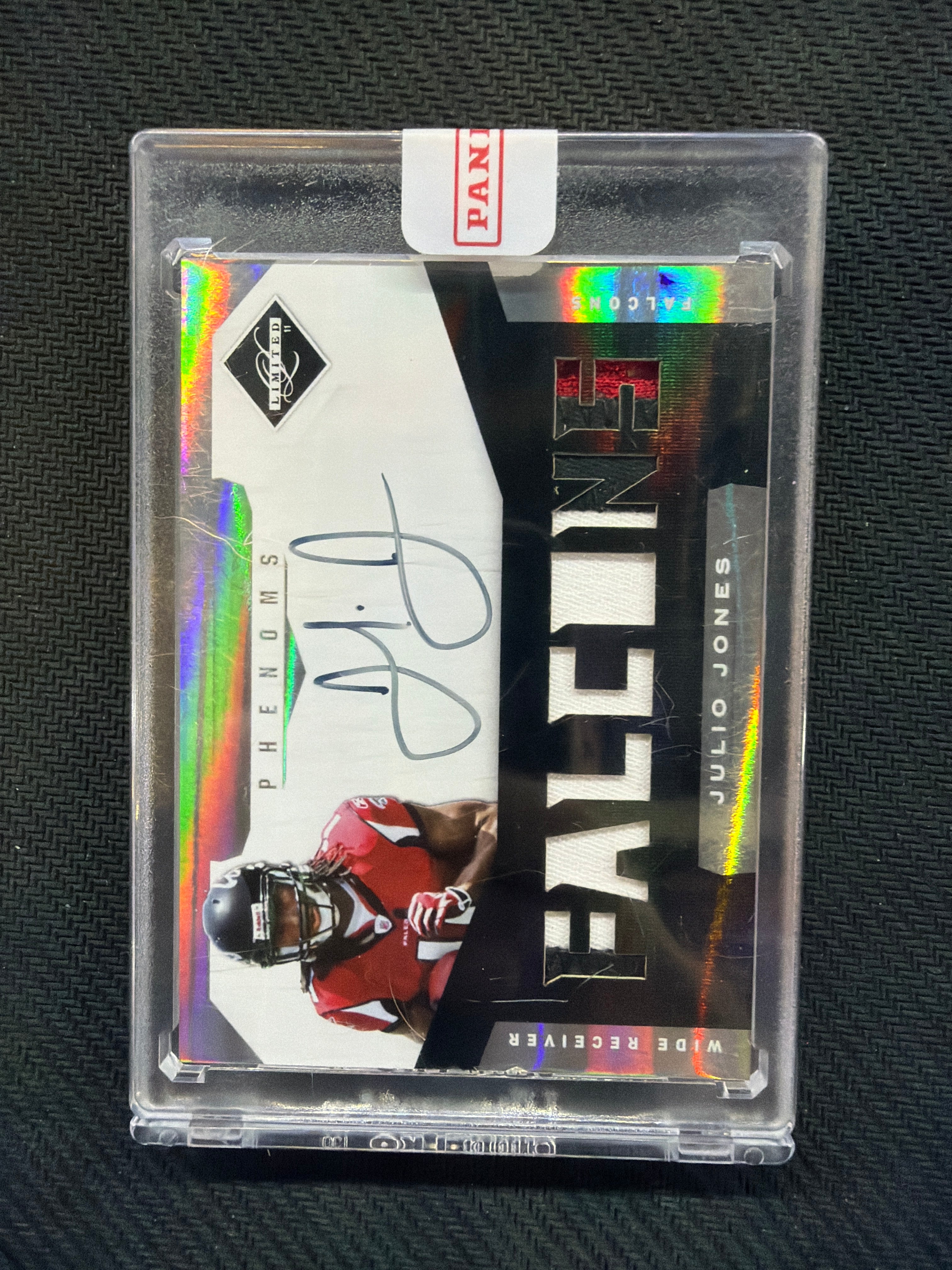 2011 Panini Limited Julio Jones Rookie Patch Auto /299 Falcons