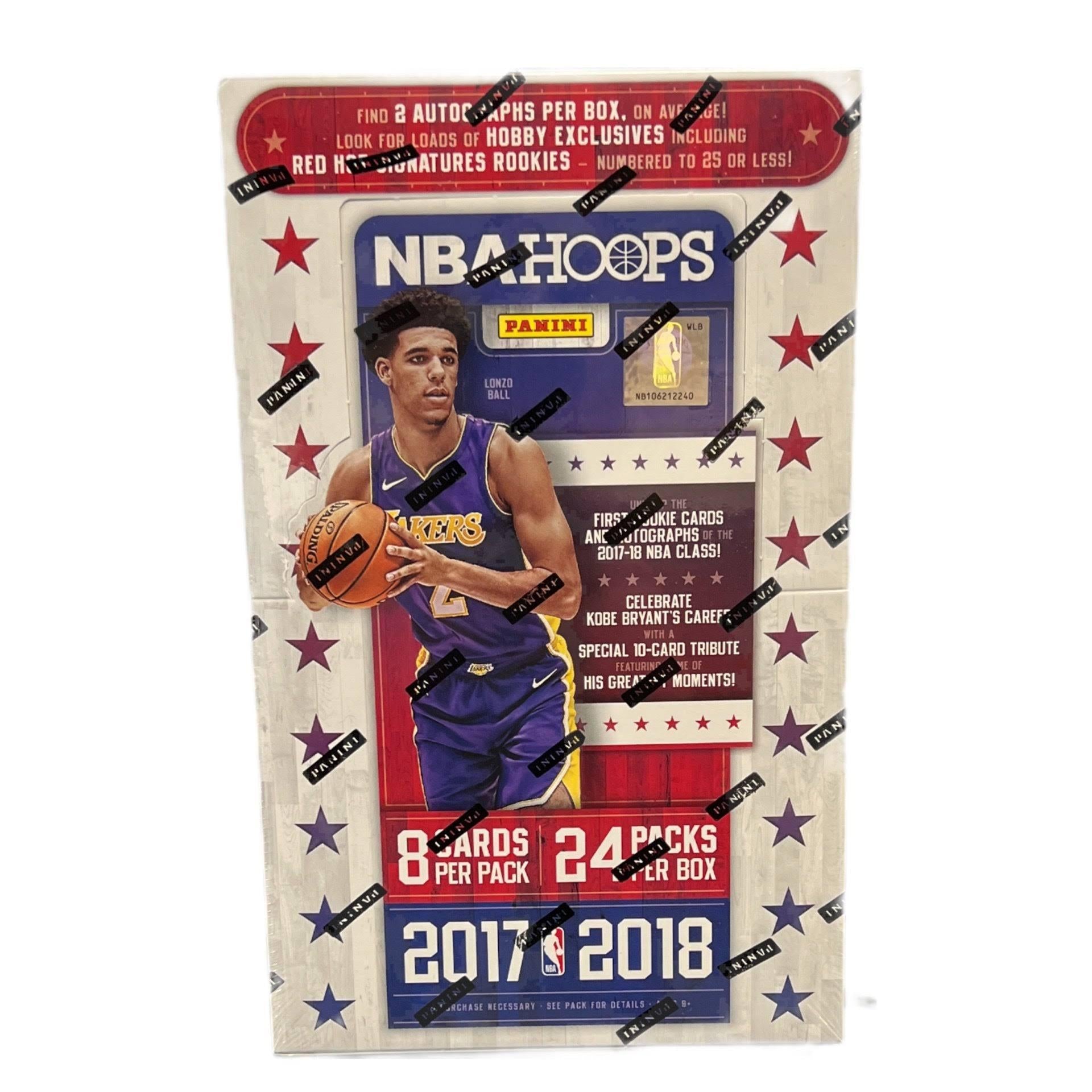 2017-18 Panini NBA Hoops Hobby Box