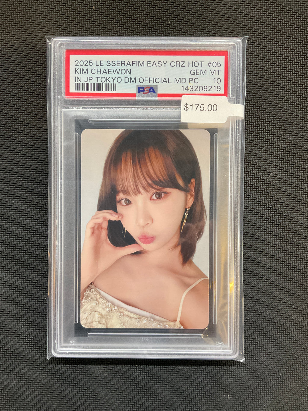 2025 Le Sserafim Easy Crazy Hot Kim Chaewon In Japan Tokyo DM Official MD PC PSA 10