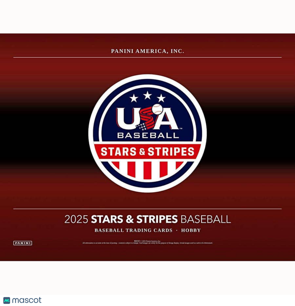 2025 USA STARS & STRIPES BASEBALL HOBBY BOX