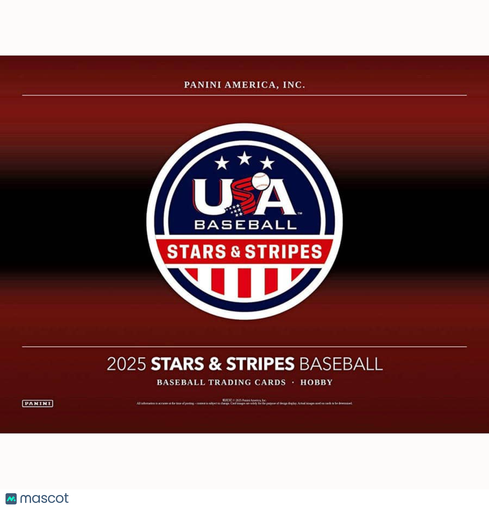 2025 USA STARS & STRIPES BASEBALL HOBBY BOX