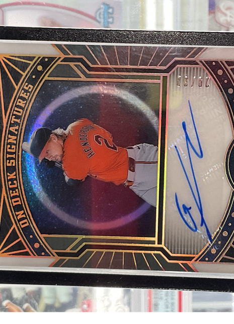2024 Three And Two Gunnar Henderson On Deck Auto /32