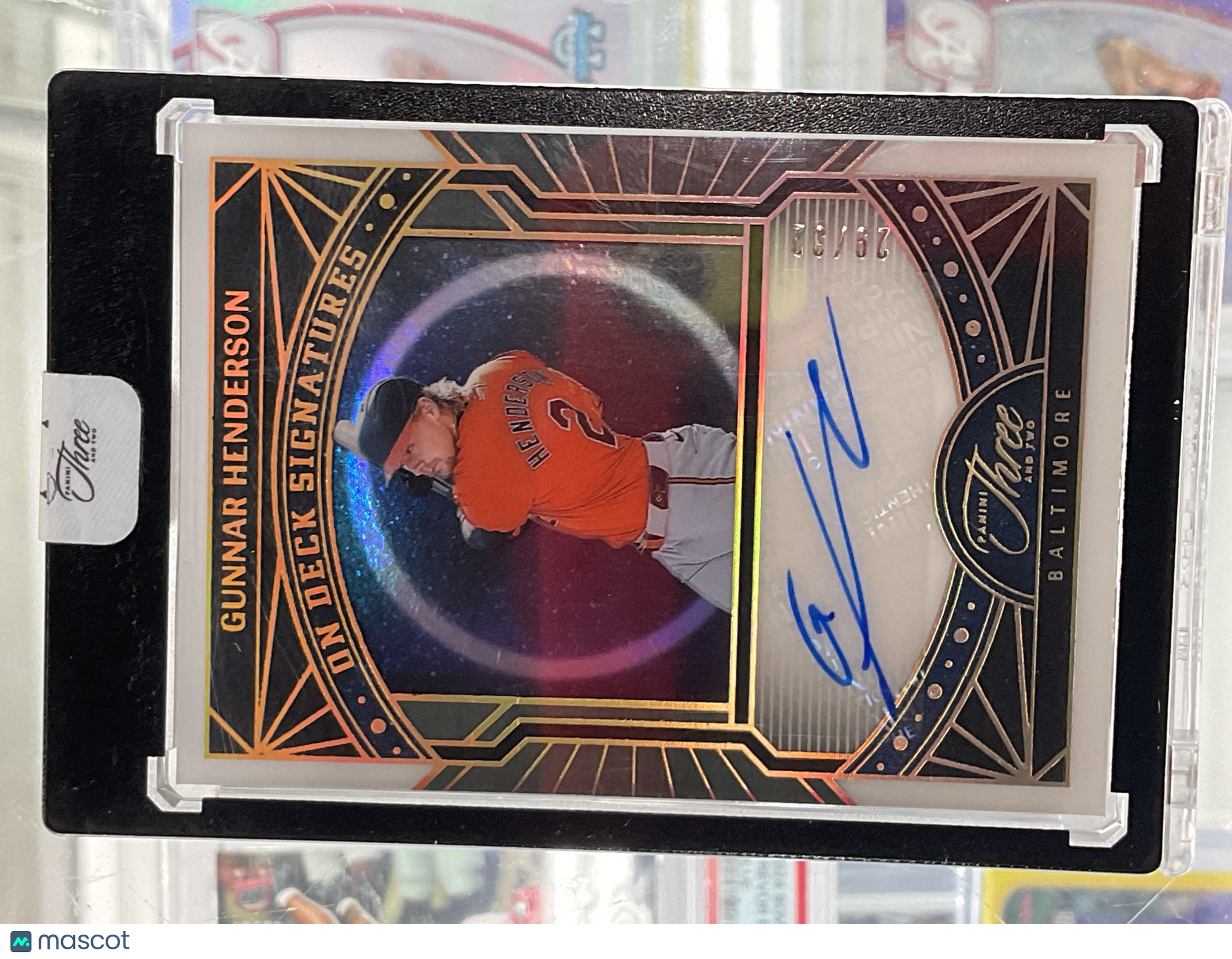 2024 Three And Two Gunnar Henderson On Deck Auto /32