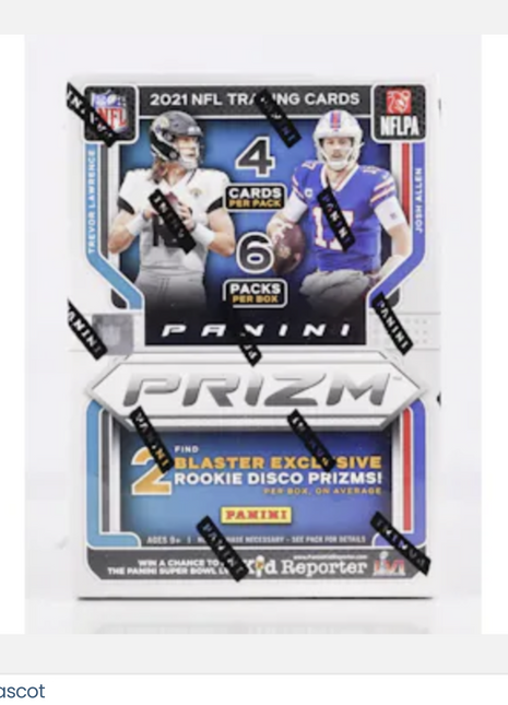 2021 Panini Prizm Football Blaster Box