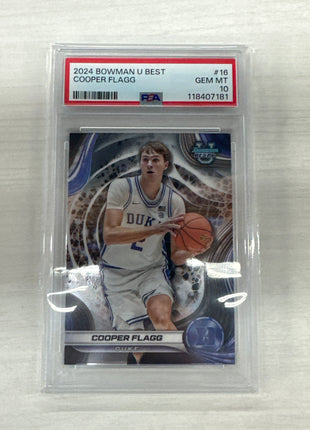 2024 Bowman Best Cooper Flagg PSA 10