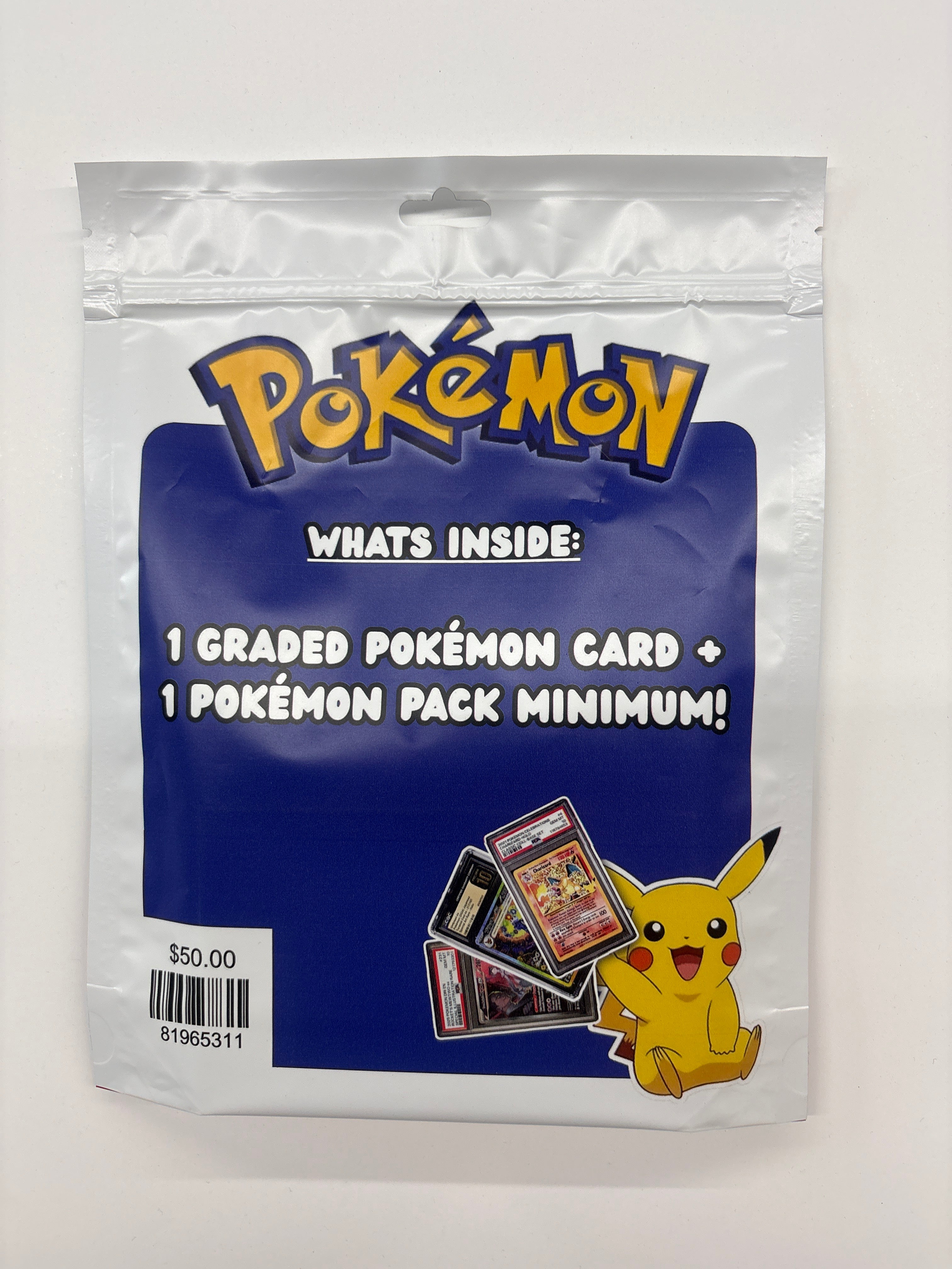 $50 Pokemon Graded Mystery Bag