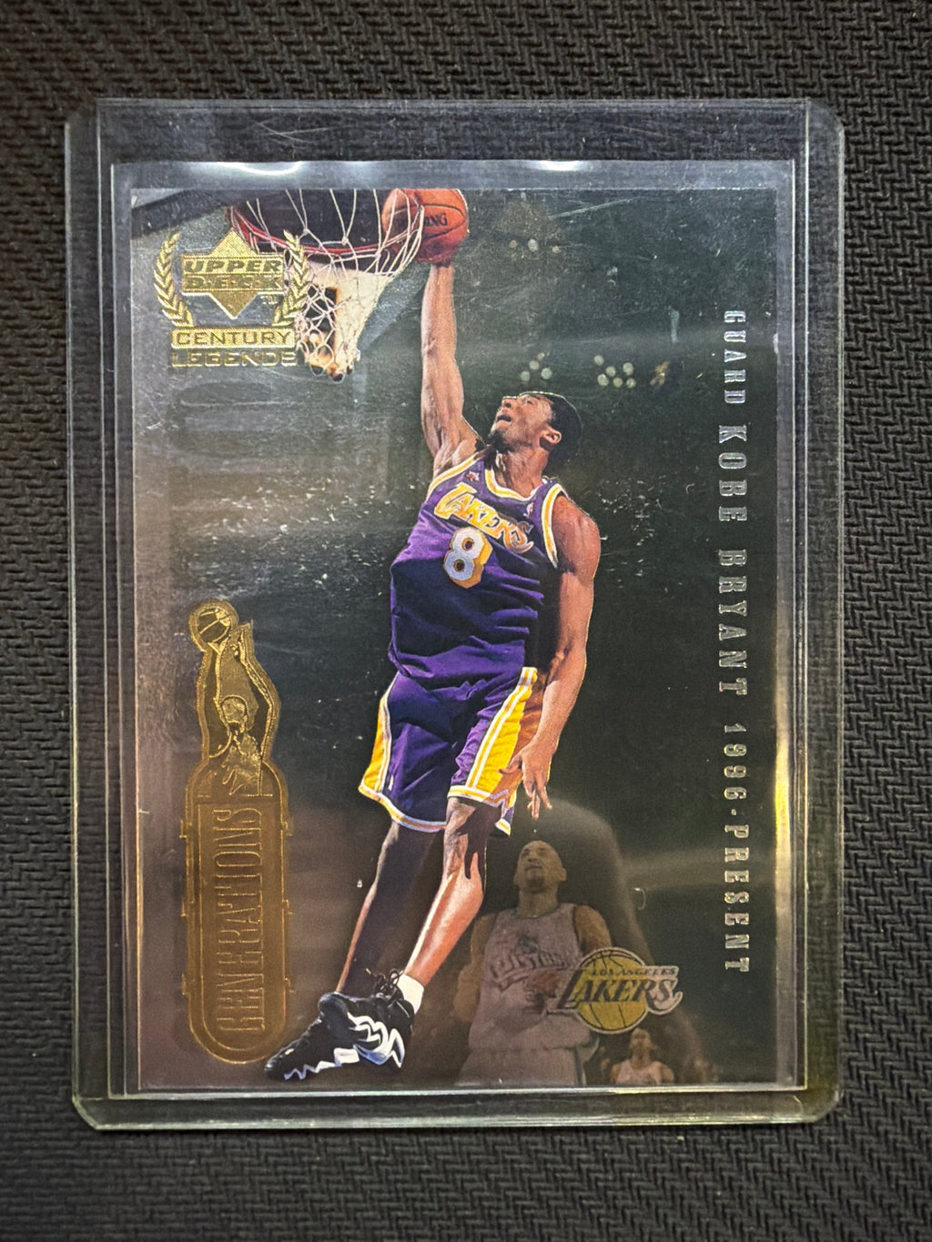 1999 Upper Deck Century Lengends Kobe Bryant Michael Jordan Generations Bulls Lakers