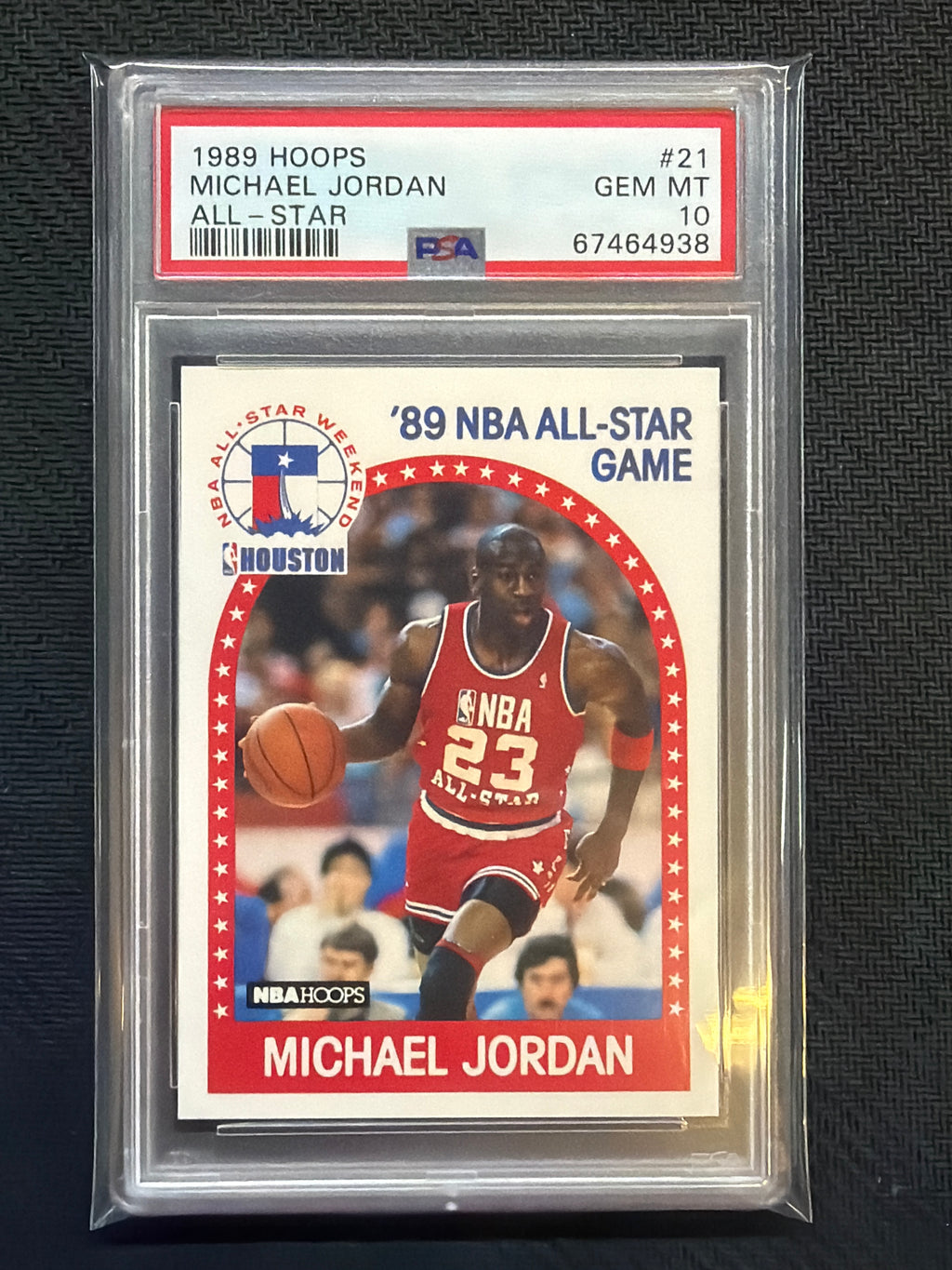1989 Hoops Michael Jordan All-Star #21 PSA 10 938 Bulls