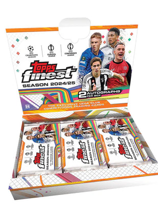 2024-25 Topps UEFA Club Competitions Finest Soccer Hobby Box