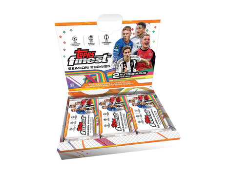 2024-25 Topps UEFA Club Competitions Finest Soccer Hobby Box