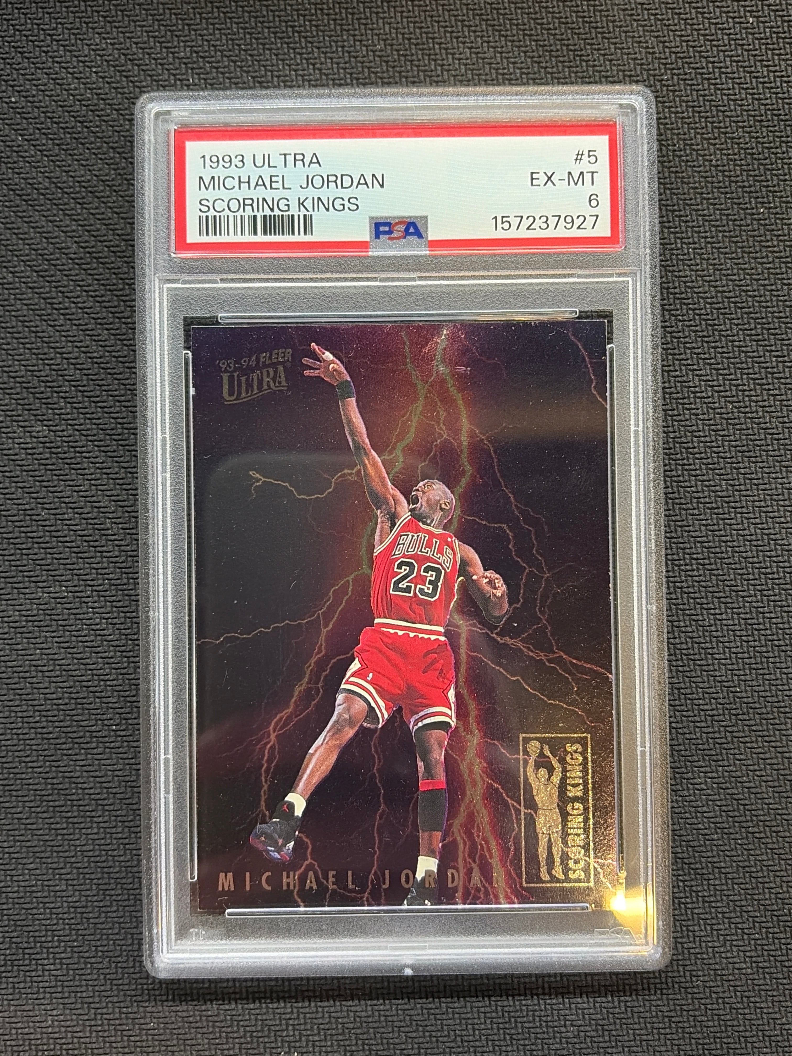 1993 Ultra Michael Jordan Scoring Kings PSA 6 Bulls