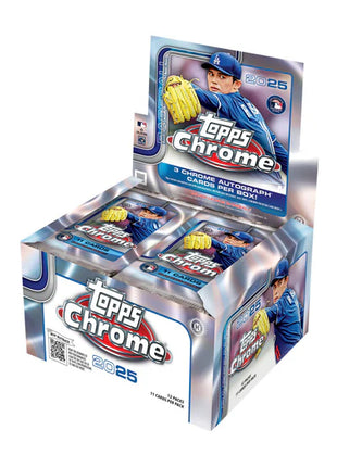 2025 Topps Chrome Baseball Jumbo Box