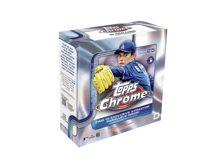 2025 Topps Chrome Baseball Mega 20-Box Case
