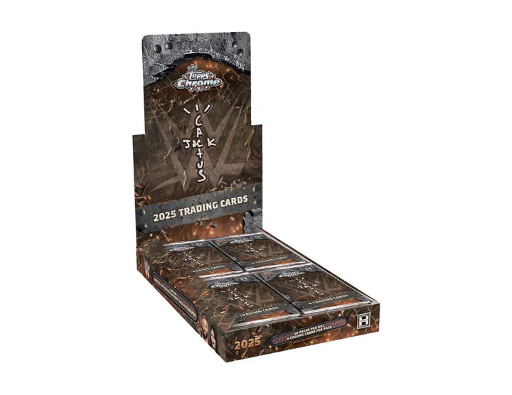 2025 Topps Chrome x Cactus Jack WWE Hobby Box