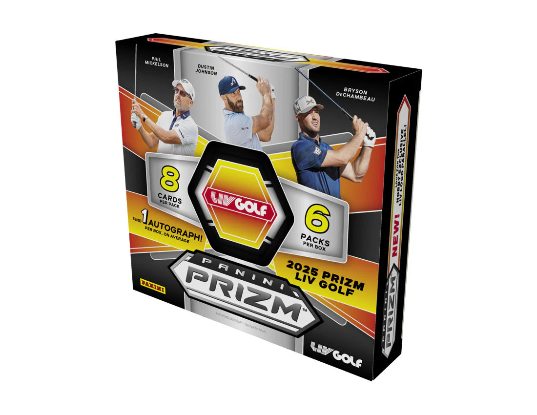 2025 Panini Prizm LIV Golf Hobby Box