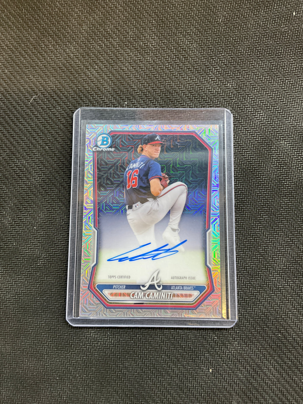 2026 Bowman Chrome Cam Caminiti Mega Box Mojo Auto Braves