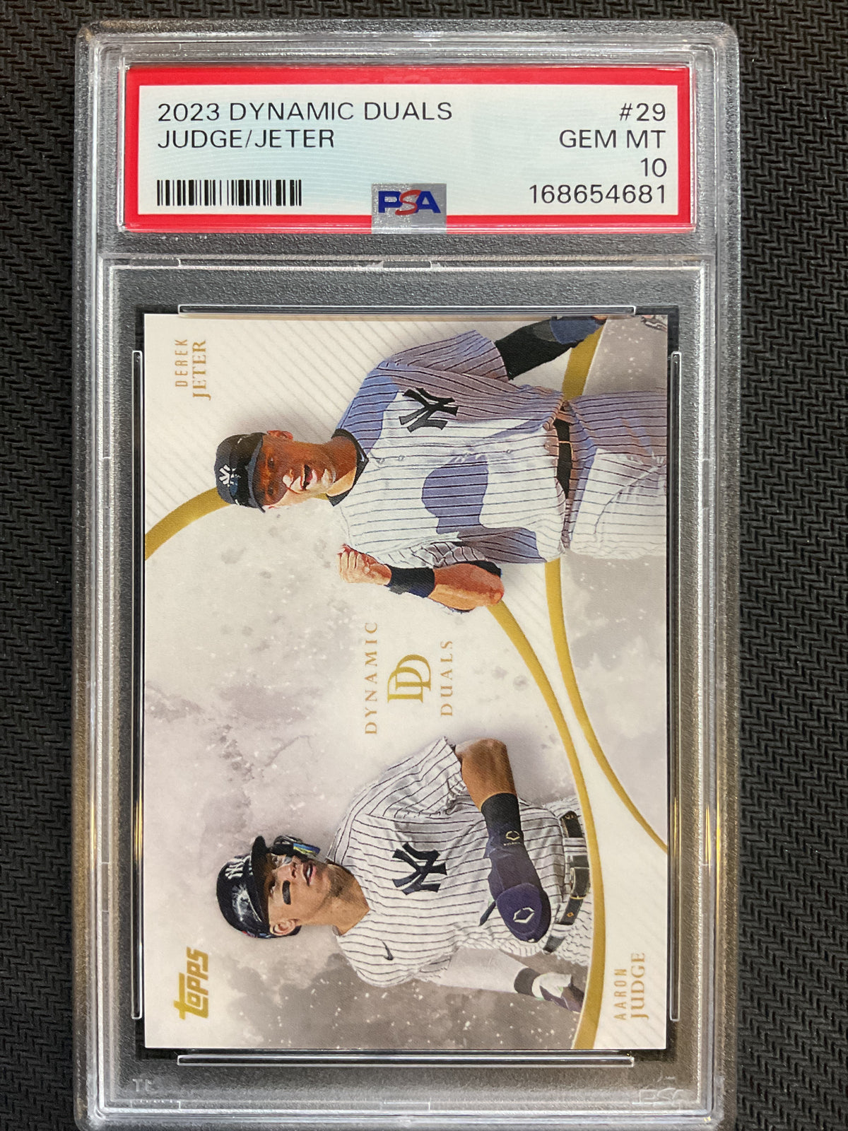 2023 Dynamic Duals #29 Judge/Jeter PSA 10