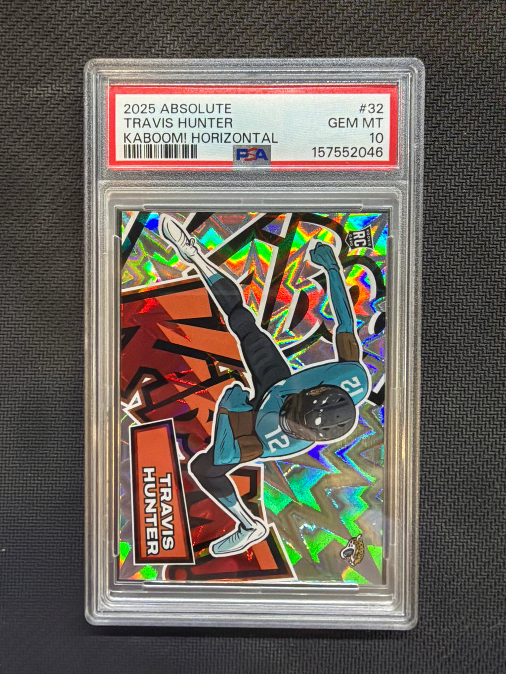 2025 Absolute Travis Hunter Kaboom! Horizontal Rookie PSA 10 046