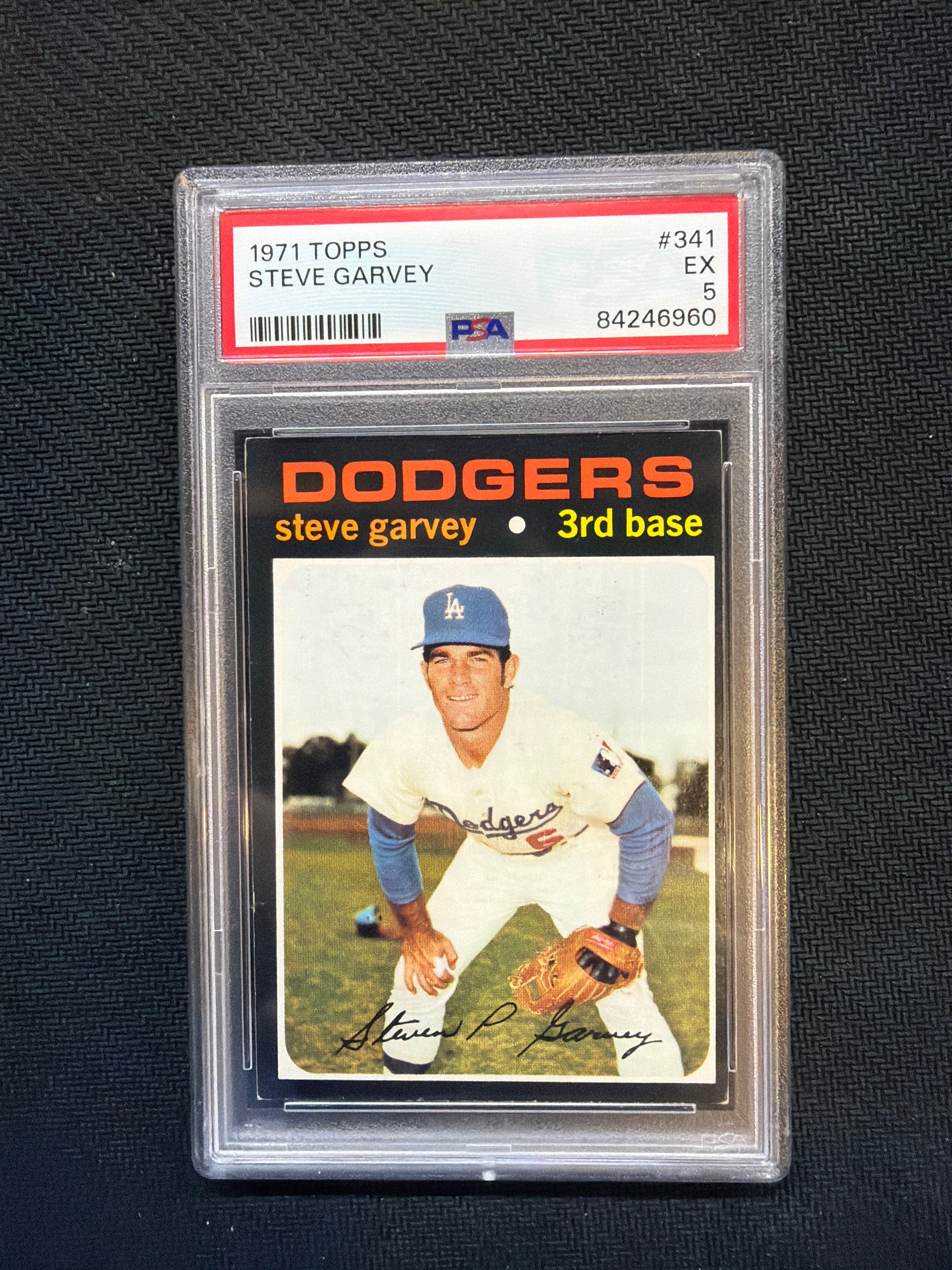 1971 Topps Steve Garvey #341 PSA 5 Dodgers