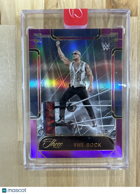 2024 Three Count The Rock #104 Pink /4