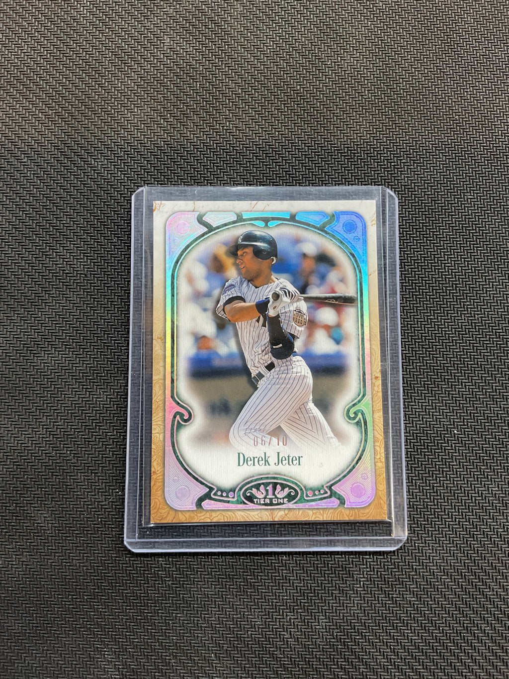 2026 Topps Tier One Derek Jeter Silver /10 Yankees
