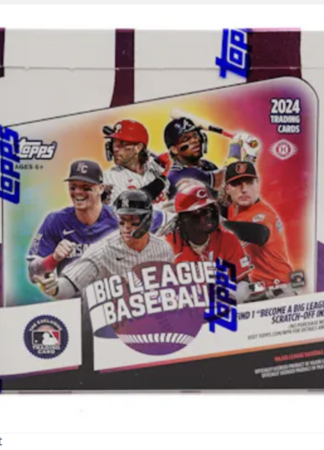 2024 Topps Big League Baseball Hobby Box
