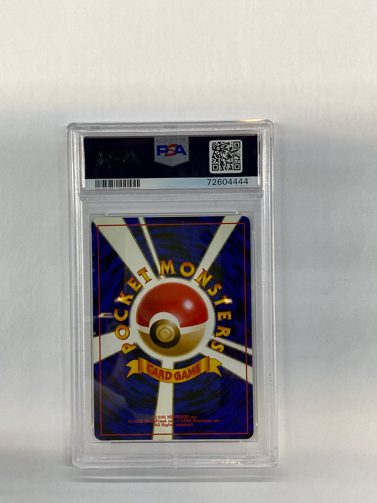 2000 Pokemon Japanese Neo Steelix 208 Holo PSA 8
