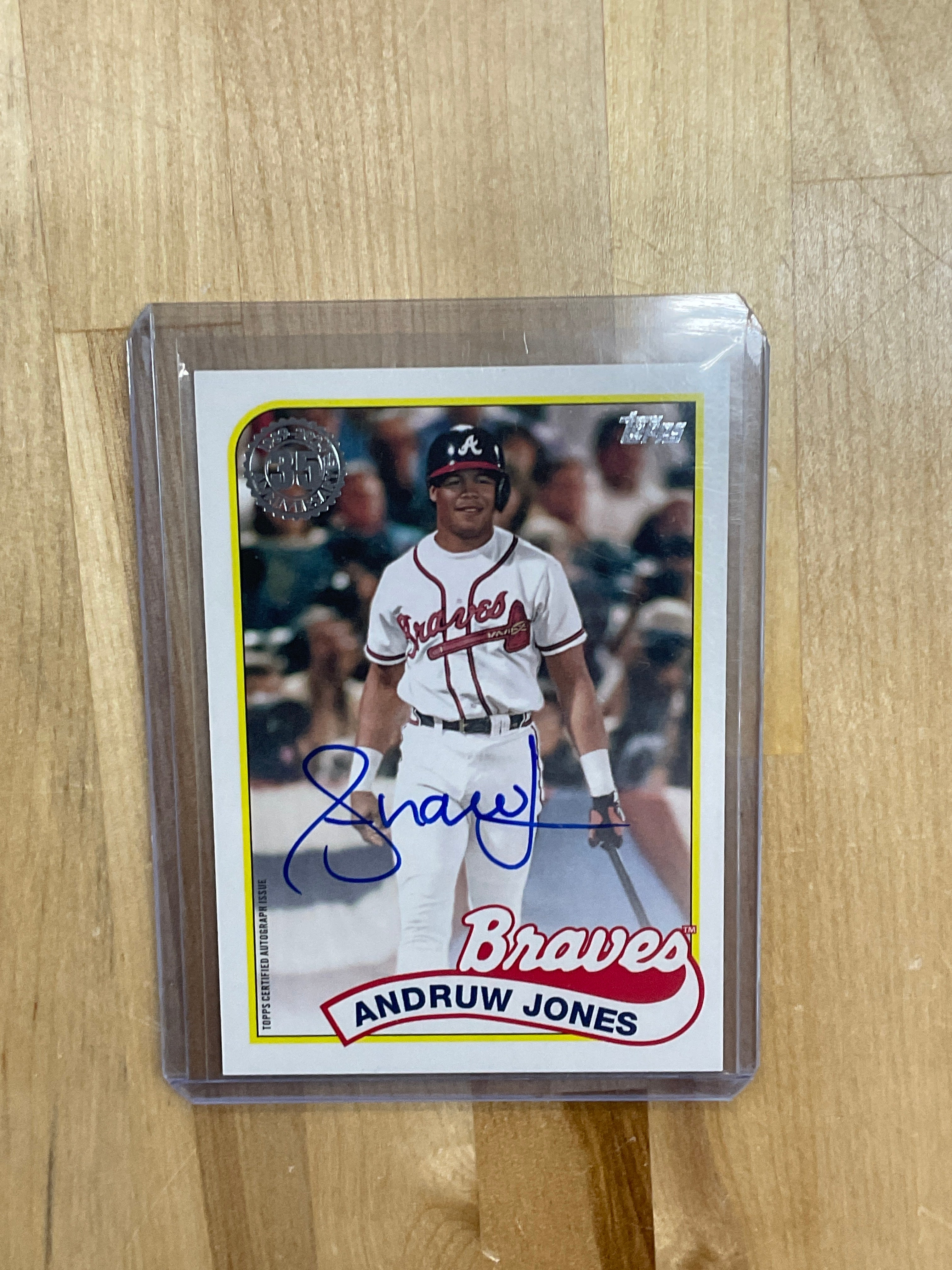2024 Topps Andruw Jones 1989 Braves